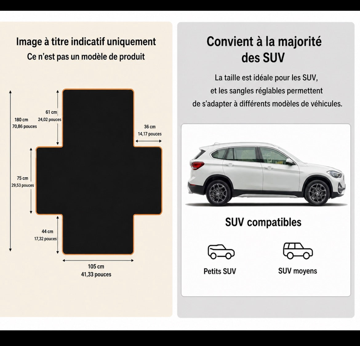 Tapis de coffre waterproof
