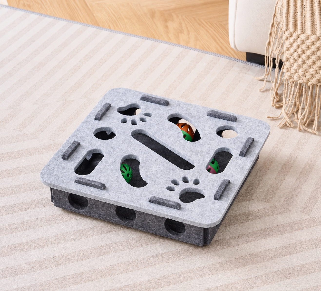 Jouet puzzle interactif pour chat