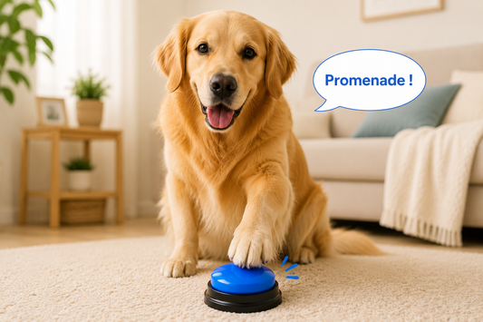Boutons de communication pour chien