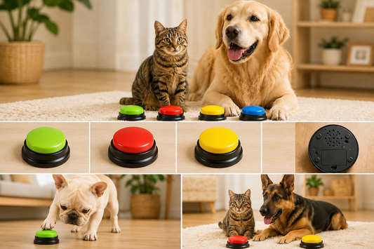 Boutons de communication pour chien