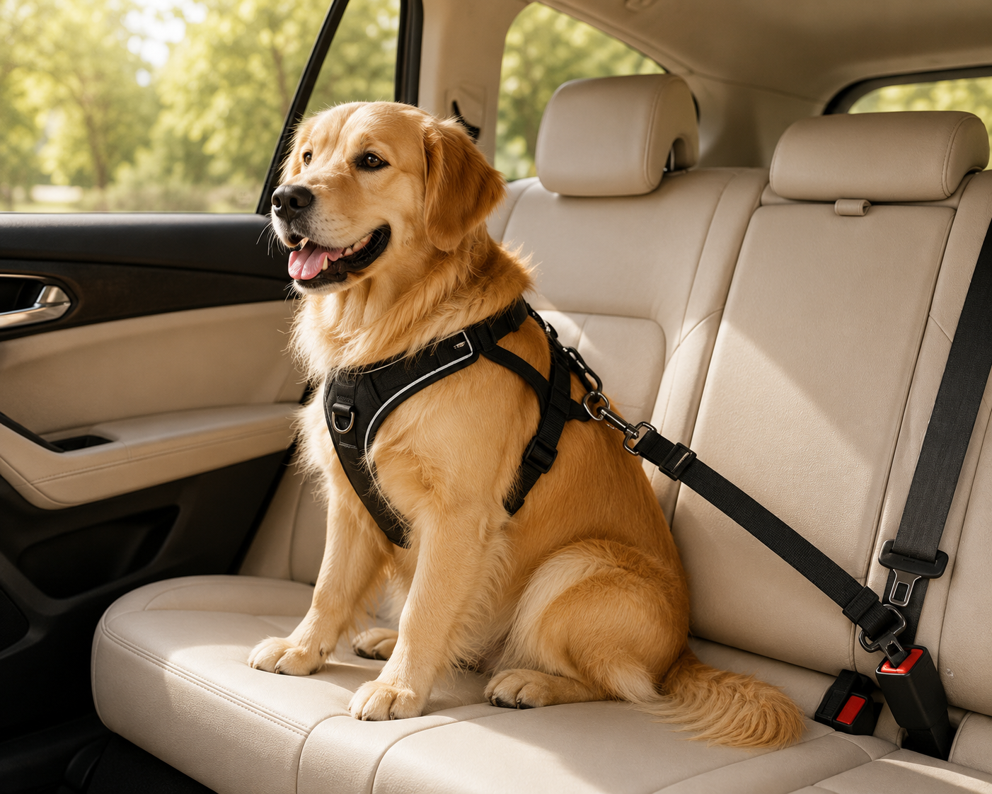 Ceinture de sécurité pour chien et chat / PATTESAGUA