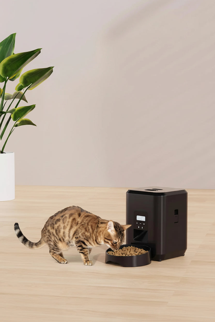 Distributeur Automatique de Croquettes | Programmable & Anti-Glouton