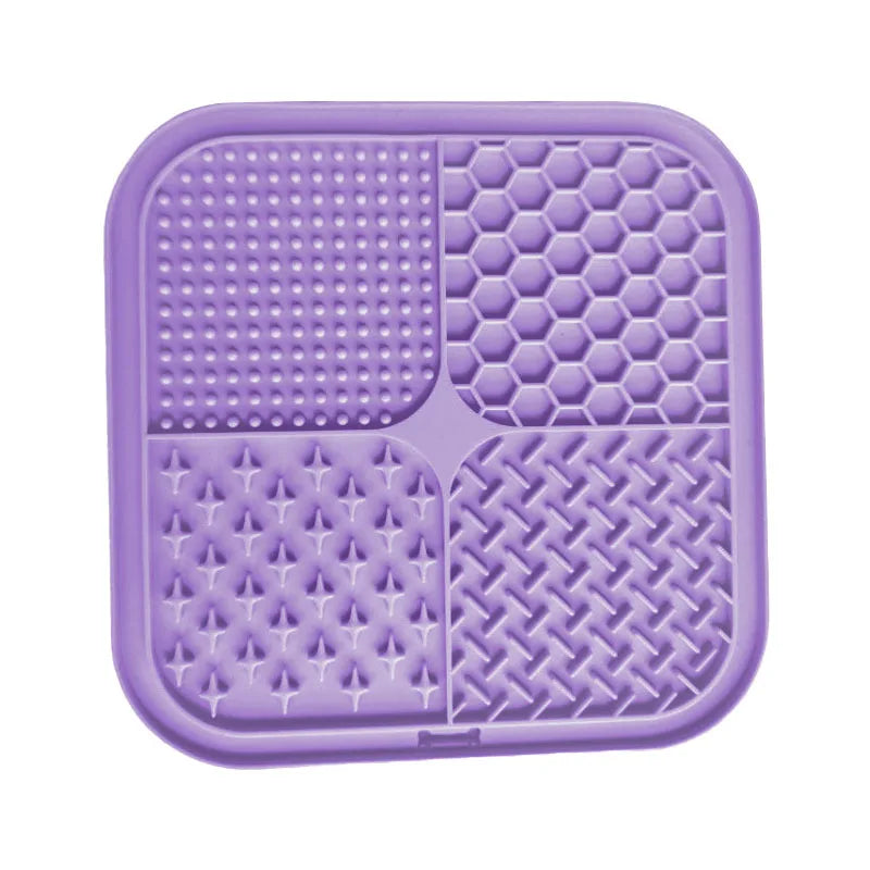 Tapis de léchage suspendu ( Anti ennui et alimentation lente)