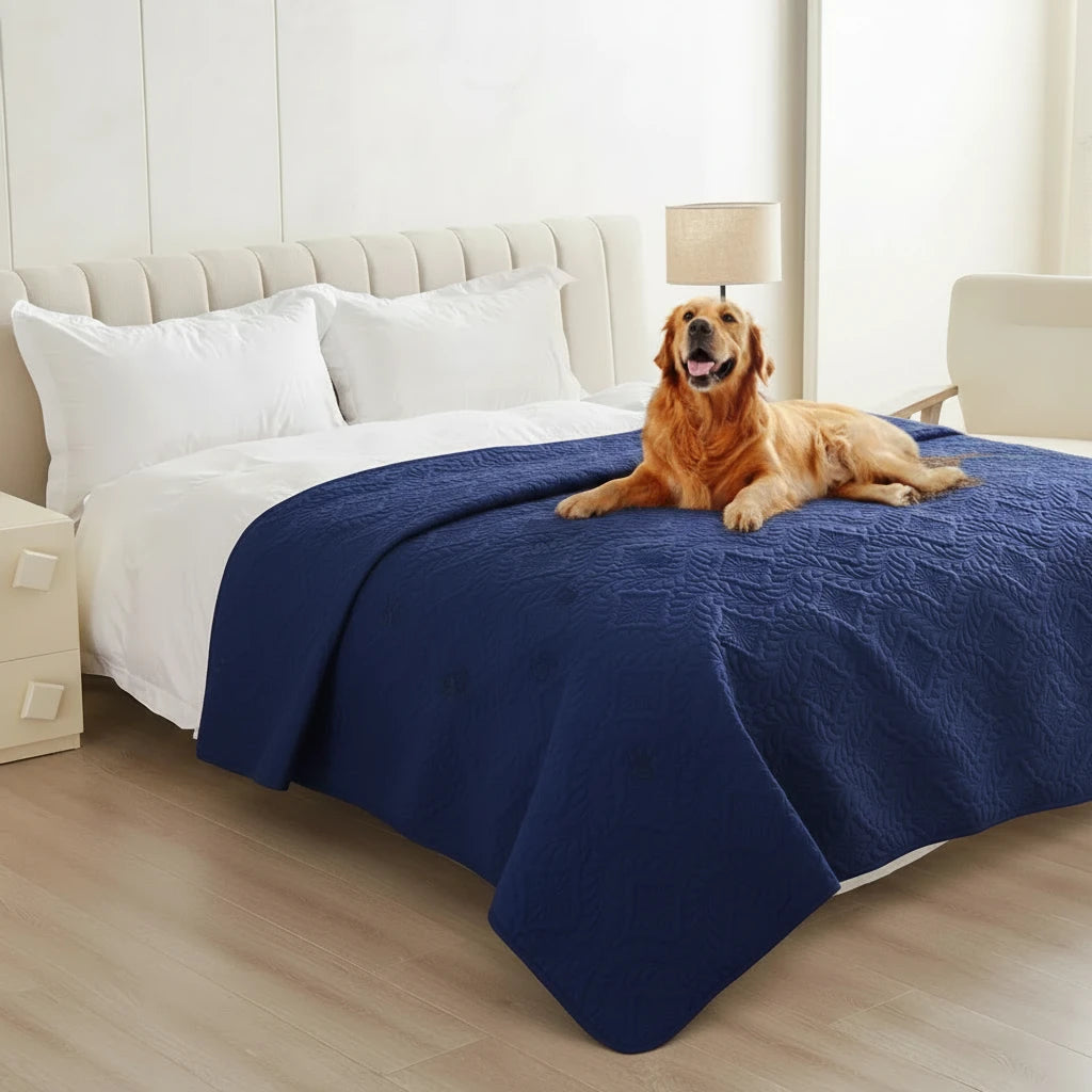 Couverture imperméable pour lit – protection waterproof spéciale animaux (chien et chat)