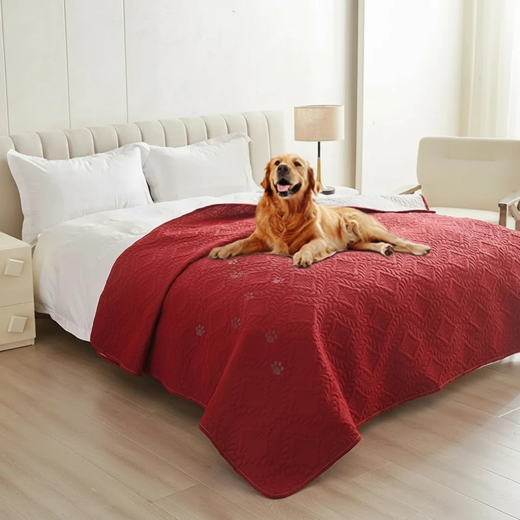 Couverture imperméable pour lit – protection waterproof spéciale animaux (chien et chat)