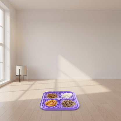 Tapis de léchage suspendu ( Anti ennui et alimentation lente)