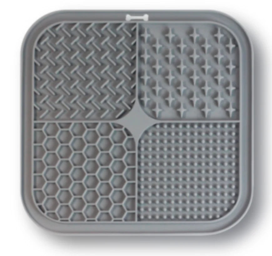 Tapis de léchage suspendu ( Anti ennui et alimentation lente)